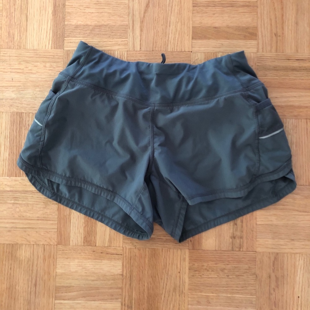 Gray XS Athleta running shorts